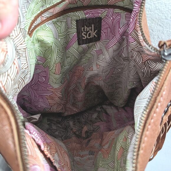 The Sak Brown Fringe Crossbody Bag - Picture 9 of 12